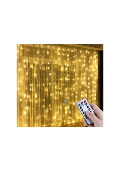 Ers Perde Led 2 Metre Kumandalı 8 Ayrı Moda Sahip 2 Mt X 2 Mt Perde Led Peri Led Usb