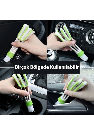 Araç Oto Araba Klima Havalandırma Detaylı Temizlik Fırçası Fr3
