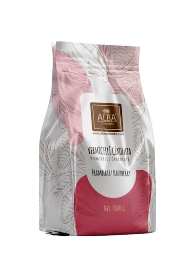 Alba Frambuaz Vermicelli Çikolata 1 Kg