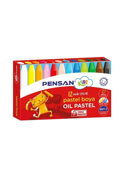 Pastel Boya Kidz 12 Renk 98060 Renkli
