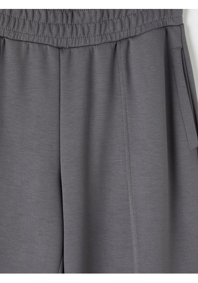 Lcw Vision Gri Soft Touch Kadın Jogger Eşofman Altı