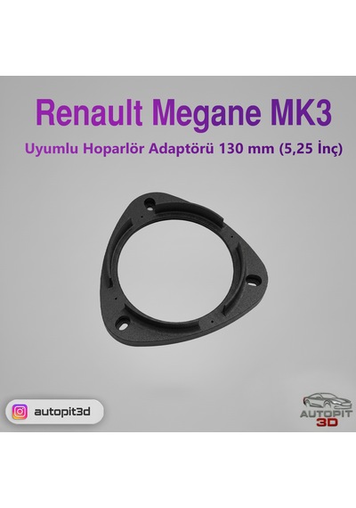 Renault Megane Mk3 Hoparlör Adaptörü 130 Mm 5,25 İnç
