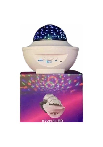 Astraltech Dönen Işıklı Disko Topu Projektör Müzik Çalarlı Disco Speaker Çok Renkli
