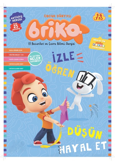 Briko İzle Öğren Düşün Hayal Et Sayı 15