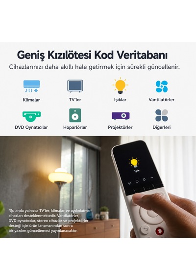 Akıllı Kumanda Tüm Markalarla Uyumlu