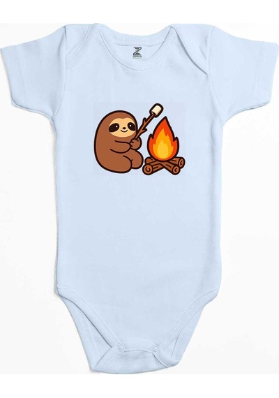 Zepplin Giyim Camp Cute Sarı Bebek Body Zıbın