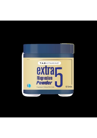 Tab Vitamins Extra5 Magnezyum Powder 60 Servis