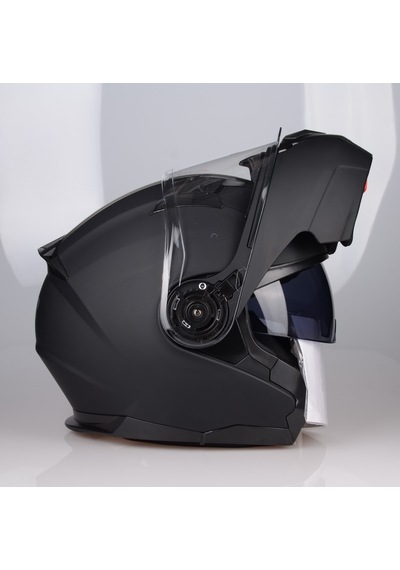 Lazer Golden Çene Açılır Güneş Vizörlü Kask Mat Siyah