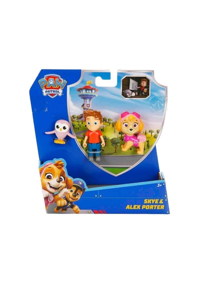 3 Lü Figür Seti Chase Rubble Marshall Skye Tekli
