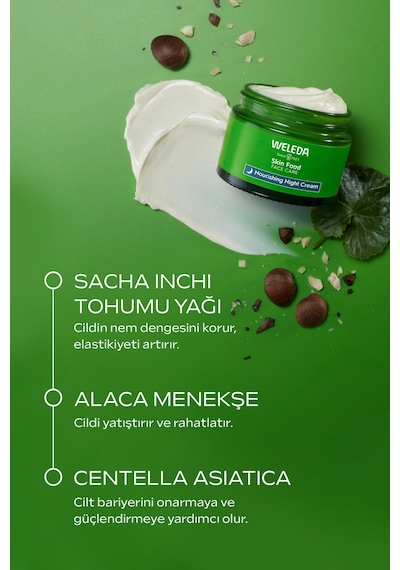 Weleda Skin Food Nemlendirici ve Besleyici Organik Gece Bakım Kremi 40 ML