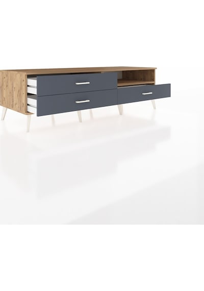 Kronos Tv Ünitesi Tek Raflı 3 Çekmeceli 176x59x51 Çam-çam/antrasit Atlas Çam/antrasıt Kronos Tv Ünitesi Tek Raflı 3 Çekmeceli 176x59x51 Çam-çam/antrasit Atlas Çam/antrasıt