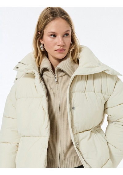 Koton Fermuarlı Cepli Çıkarılabilir Kapüşonlu Uzun Kollu Su İtici Oversize Şişme Mont Ekru 6wak00156ew Ekru Koton Fermuarlı Cepli Çıkarılabilir Kapüşonlu Uzun Kollu Su İtici Oversize Şişme Mont Ekru 6wak00156ew Ekru