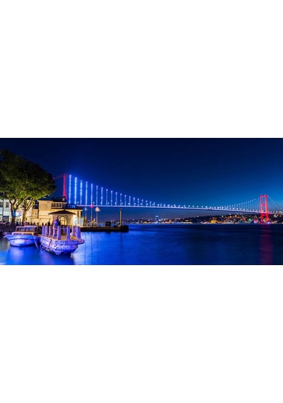 İstanbul Işıklı Boğaz Köprüsü Duvar Kağıdı