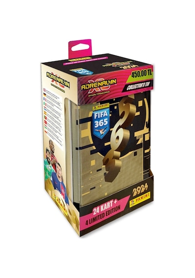 Panini Fifa 365 2024 Trading Kart Teneke Kutu 24 Kart