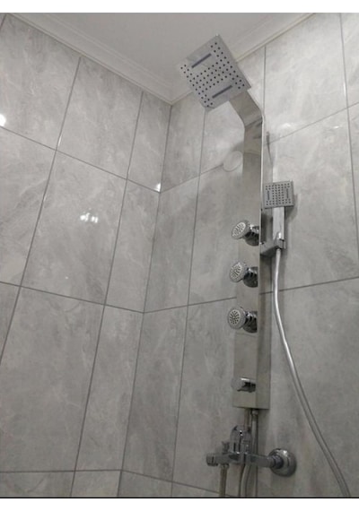 Sam Banyo Elmas Duş Seti Krom