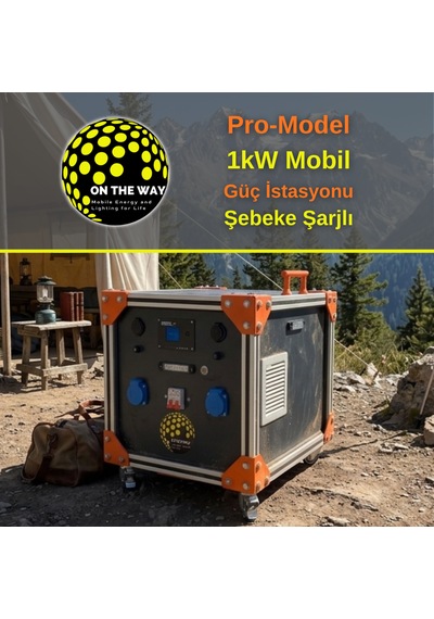 Otw Pro-model 1000w Mobil Güç İstasyonu Lifepo4 Bataryalı Şebeke Şarjlı