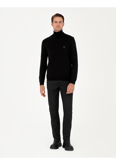Pierre Cardin Erkek Siyah Pantolon Kanvas-chino 50299527-vr046 Siyah
