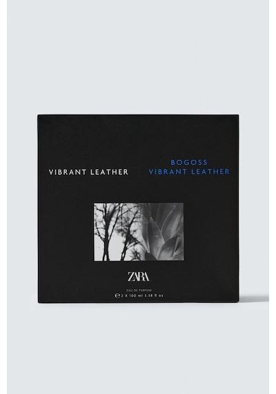 Zara Vıbrant Leather Edp + Bogoss Vl Edp 2x100 Ml 3.4 Fl.oz Çiçek - Odunsu