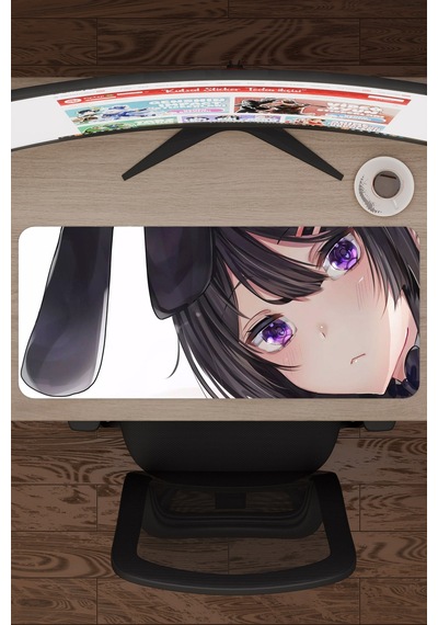 Bunny Girl Senpai Anime V5 - 70x30 Xl Gaming Kauçuk Kaymaz Taban Mouse Pad Fare Altlığı