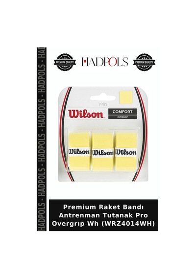 Premium Raket Bandı Antrenman Tutanak Pro Overgrıp Wh Wrz4014wh Beyaz