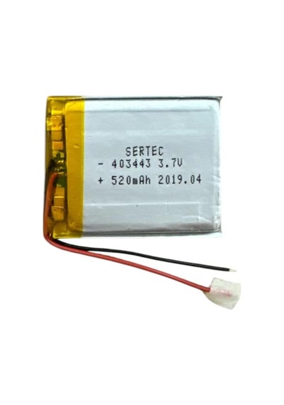 403443 3.7v 520 Mah Li-polymer Pil Devreli/1.5a