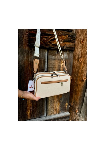 Just Polo Kadın Omuz Çantası Yeni Sezon 4023mh Krem - Camel 77130048