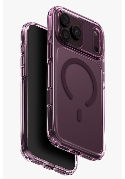 Apple iPhone Uyumlu 18 Pro Kılıf Lifepro Xtreme Airlite Köşe Koruma Ve Leke Tutmama Teknolojisi Magsafe Kapak Mürdüm