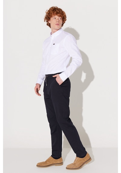 Lee Slim Fit Dar Kesim Normal Bel Antrasit Esnek Jogger Pantolon LM043002003 Antrasit
