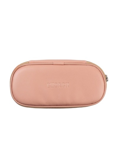 Bback Oval Deri Kalemlik / Kalem Kutusu Pastel Pembe
