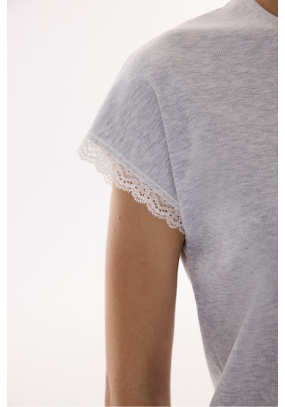 Penti Açık Gri Grey Kapri Pijama Takımı