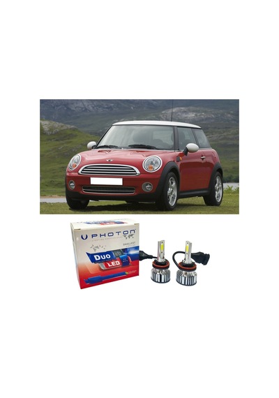 Mini Cooper R56 Led Xenon Sis Far Ampulü H8 Duo Yeni Seri Beyaz 2006-2013