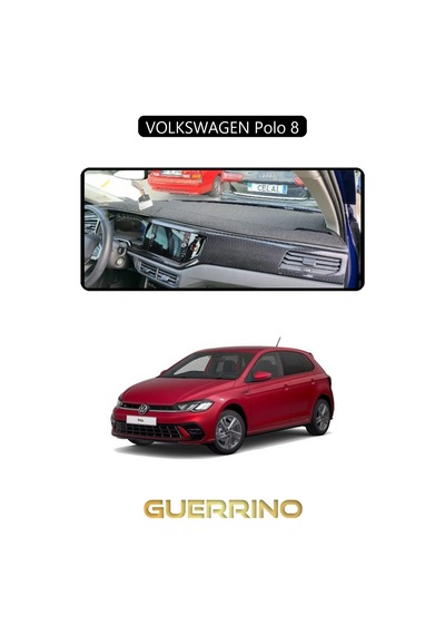 Volkswagen Polo 8torpido Koruma Halısı Siyah Kenar