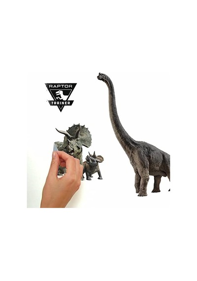 Jurassic World Fallen Kingdom Soy Ve Yapıştır Duvar Çıkartmaları, Roommates'ten Rmk3798scs Diğer