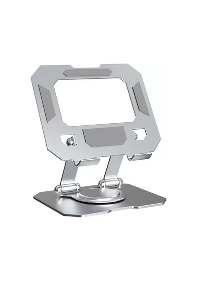 Tablet Standı 360 Derece Dönebilen Tablet Stand Katlanabilir Metal Tablet Tutucu Standı Tablet Ve Telefon Tutucu Stant Tablet Tutucu Metal Siyah