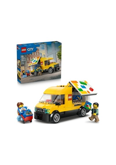 6 Yaş Ve Üzeri İçin Minifigürlü Kamyonet Yapım Seti