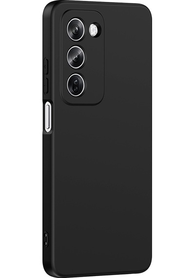Oppo A5 Kılıf Kadife Iç Yüzey Yumuşak Dokulu Kamera Korumalı Ince Silikon Kapak Mara Lacivert