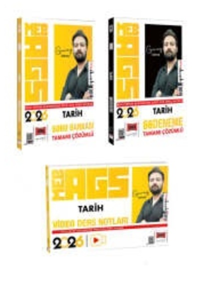 Yargı Yayınları 2026 Meb-ags Öğretmen Adayları İçin Tarih 3lü Set Günay Göktaş