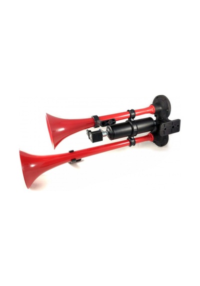 Ahmet Otomotiv Süper Apollo Çiftli Yankılı 58cm Havalı Korna 24volt
