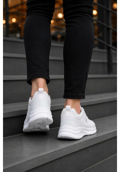 Ht Hotin Nova Air Erkek Günlük Yürüyüş Ve Spor Ayakkabı Hafif Sneaker - Beyaz