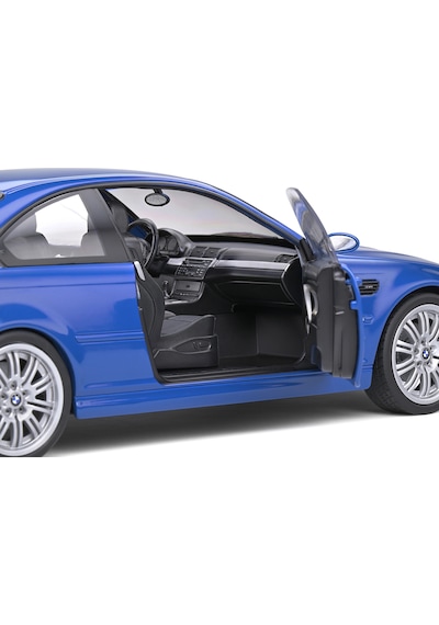 Solido S1806502 1/18 Bmw E46 M3 Coupé Laguna Blue 2000