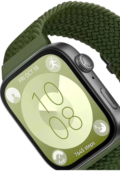 Newface Huawei Fit 4 Star Kordon - Koyu Yeşil - 542