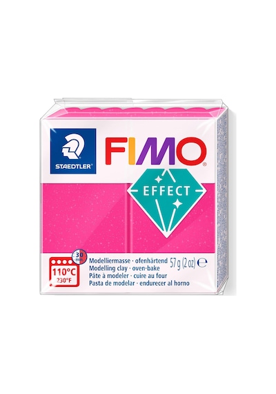 Staedtler Fimo Effect Polimer Kil 286 Ruby Quartz Mücevher Renk