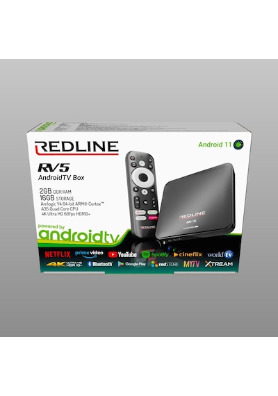 Redline RV5 16 GB Lisanslı Android 11 TV Box