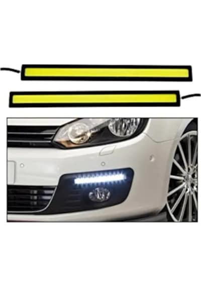 Gündüz Ledi Gündüz Farı Led Sis Farı - Su Geçirmez Takım 17Cm