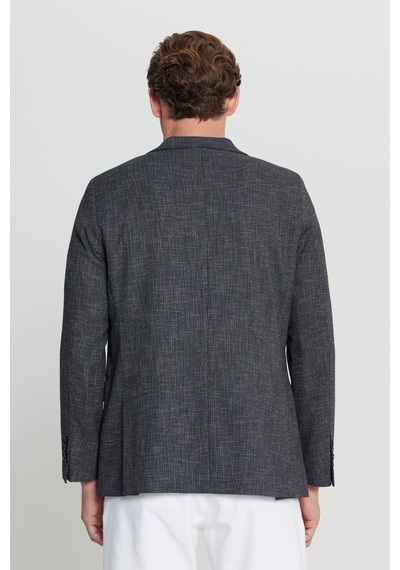 AC&Co / Altınyıldız Classics Erkek Sıyah Regular Fit Normal Kesim Kırlangıç Yaka Flamlı Kapak Cepli Blazer Ceket Siyah AC&Co / Altınyıldız Classics Erkek Sıyah Regular Fit Normal Kesim Kırlangıç Yaka Flamlı Kapak Cepli Blazer Ceket Siyah