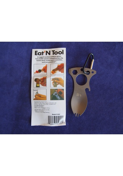 Crkt 9100k Eat'n Tool Çatallı Kaşık Seti - Kampçı Çok Amaçlı Set Çok Renkli