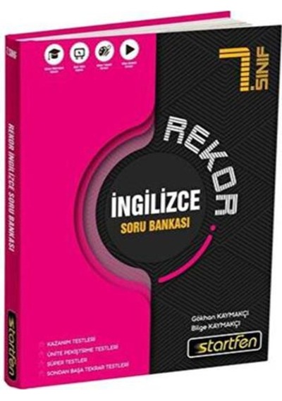 7. Sınıf İngilizce Rekor Soru Bankası -  Startfen Yayınları