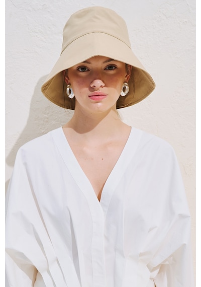 Manuka Bucket Bağcıklı Şapka Camel Ss26spk00006-05