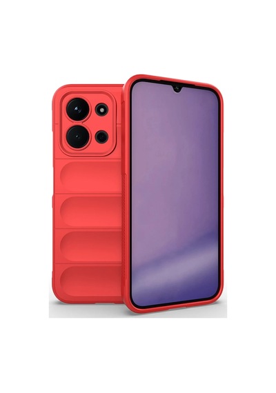 Xiaomi Redmi 15c 4g Uyumlu Optimum Silikon - Kırmızı