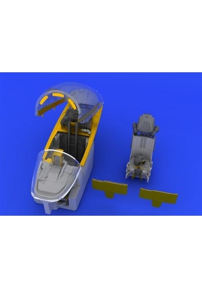 Eduard 648091 1/48 Ölçek, Mig-29 Cockpit For Academy Make